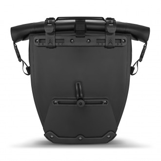 Wozinsky waterproof bicycle bag trunk pannier 25l black (WBB24BK)