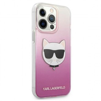 Karl Lagerfeld KLHCP13LCTRP iPhone 13 Pro / 13 6,1" hardcase różowy/pink Choupette Head