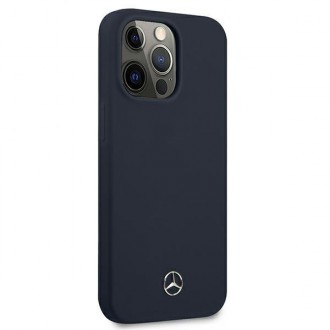 Mercedes MEHCP13LSILNA iPhone 13 Pro / 13 6,1" granatowy/navy hardcase Silicone Line