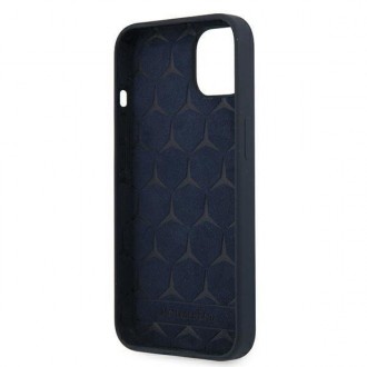 Mercedes MEHCP13MSILNA iPhone 13 6,1" granatowy/navy hardcase Silicone Line