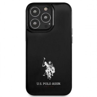 US Polo USHCP13LUMHK iPhone 13 Pro / 13 6,1" czarny/black hardcase Horses Logo