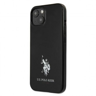 US Polo USHCP13MUMHK iPhone 13 6,1" czarny/black hardcase Horses Logo