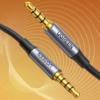 Ugreen cable AUX mini jack 3.5mm cable (male) - 3.5mm mini jack (male) 3m black (AV183)