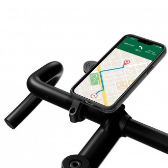 Pouzdro Spigen GEARLOCK GCF142 pro montáž na kolo IPHONE 13 PRO ČERNÉ
