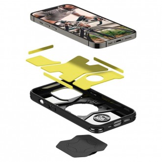 Pouzdro Spigen GEARLOCK GCF142 pro montáž na kolo IPHONE 13 PRO ČERNÉ
