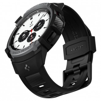 Spigen RUGGED ARMOR &quot;PRO&quot; GALAXY Watch 4 CLASSIC 42MM CHARCOAL GRY
