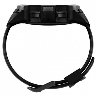 Spigen RUGGED ARMOR &quot;PRO&quot; GALAXY Watch 4 CLASSIC 42MM CHARCOAL GRY