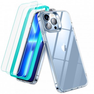 ESR CLASSIC HYBRID &amp; SCREEN SHIELD IPHONE 13 PRO CLEAR