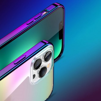 Kingxbar PQY Nebula Series Magnetic Case for iPhone 13 Pro Housing Clear Cover (MagSafe Compatible)