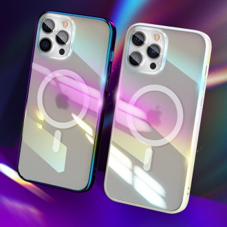 Kingxbar PQY Nebula Series Magnetic Case for iPhone 13 Housing Clear Cover (MagSafe Compatible)