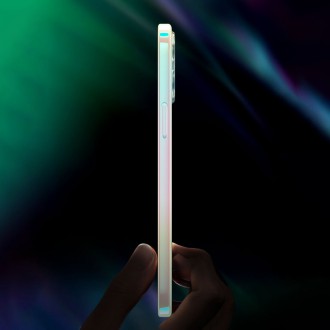 Kingxbar PQY Nebula Series Magnetic Case for iPhone 13 Housing Cover White (MagSafe Compatible)