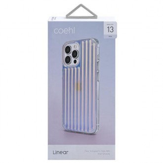 UNIQ etui Coehl Linear iPhone 13 Pro / 13 6,1" opal/iridescent