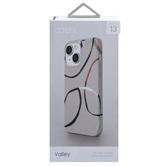 UNIQ etui Coehl Valley iPhone 13 6,1" piaskowy/soft sand