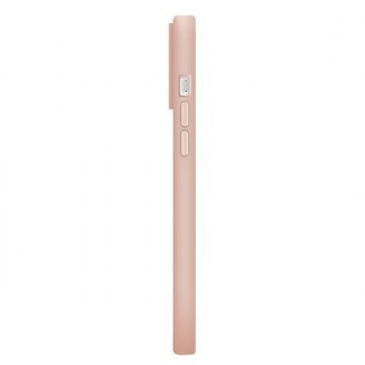 UNIQ etui Lino Hue iPhone 13 6,1" różowy/blush pink MagSafe