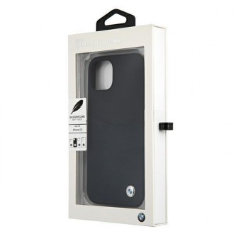 Etui BMW BMHCP13MSILNA iPhone 13 6,1" granatowy/navy hardcase Silicone Signature