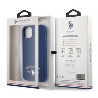 US Polo USHCP13MSFGV iPhone 13 6,1" granatowy/navy Silicone Collection