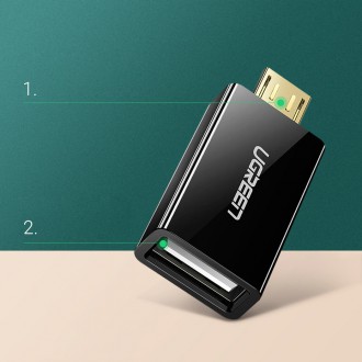 [RETURNED ITEM] Ugreen adapter micro USB adapter - USB 2.0 OTG white (US195)