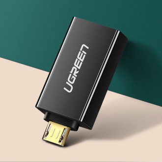 [RETURNED ITEM] Ugreen adapter micro USB adapter - USB 2.0 OTG white (US195)
