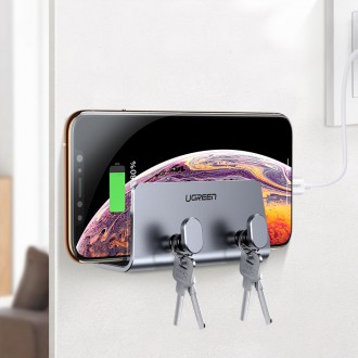 Ugreen metal wall mount for smartphone tablet black (LP193)