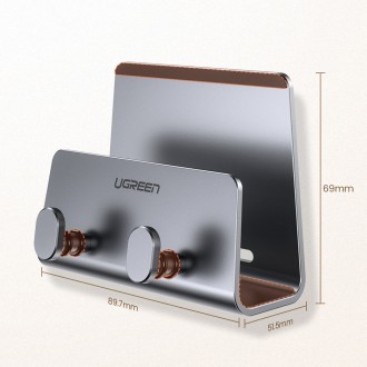 Ugreen metal wall mount for smartphone tablet black (LP193)