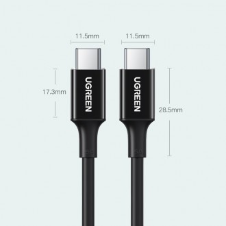 Ugreen cable USB Type C - USB Type C PD 100W 5A 2m white (US300)