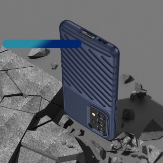 Thunder Case flexible armored cover for Samsung Galaxy A53 5G blue