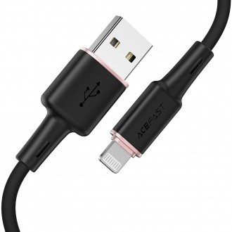 Acefast cable MFI USB - Lightning 1.2m, 2.4A black (C2-02 black)