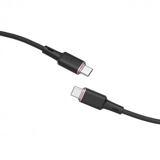 Acefast cable USB Type C - USB Type C 1.2m, 60W (20V / 3A) black (C2-03 black)