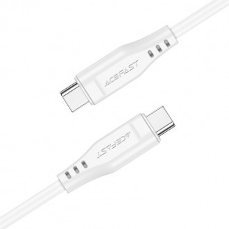 Acefast cable USB Type C - USB Type C 1.2m, 60W (20V / 3A) white (C3-03 white)