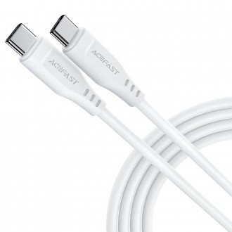 Acefast cable USB Type C - USB Type C 1.2m, 60W (20V / 3A) white (C3-03 white)