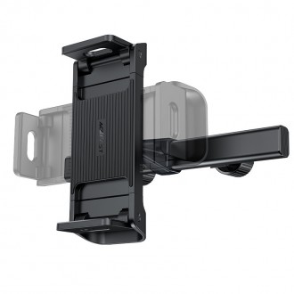 Acefast car headrest holder for phone and tablet (135-230mm wide) black (D8 black)