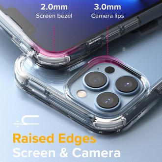 Ringke Fusion + Combo Armored Case for iPhone 13 Pro Max Housing Cover with Gel Frame, Strap - Yellow (FPB578E67)