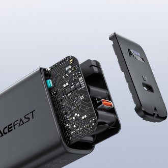 Acefast fast charger USB Type C 20W Power Delivery black (A1 EU black)