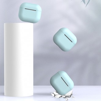 Pouzdro pro AirPods Pro 2 / AirPods Pro Silikonový měkký kryt sluchátek růžový (pouzdro C)
