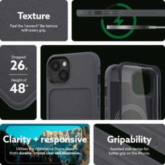 CASELOGY STRATUM IPHONE 13 ASH GRY