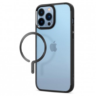 Spigen ONETAP MAGNETICKÝ PRSTENOVÝ ADAPTÉR MAGSAFE MATNÁ ČERNÁ