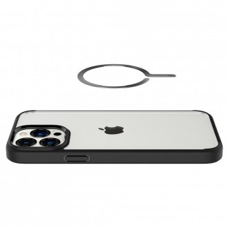 Spigen ONETAP MAGNETICKÝ PRSTENOVÝ ADAPTÉR MAGSAFE MATNÁ ČERNÁ