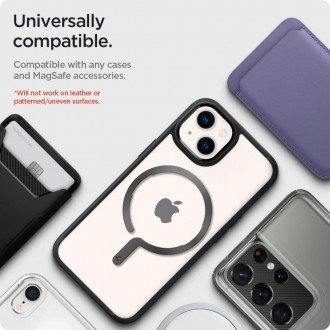 Spigen ONETAP MAGNETICKÝ PRSTENOVÝ ADAPTÉR MAGSAFE MATNÁ ČERNÁ