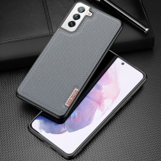 Dux Ducis Fino case is made of nylon material for Samsung Galaxy S22 blue