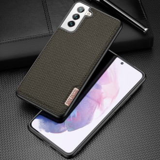 Dux Ducis Fino case is made of nylon material for Samsung Galaxy S22 green