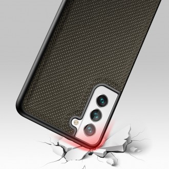 Dux Ducis Fino case is made of nylon material for Samsung Galaxy S22 green