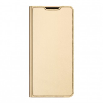 Dux Ducis Skin Pro Holster Cover Flip Cover for Samsung Galaxy S22 + (S22 Plus) gold
