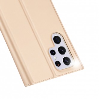 Dux Ducis Skin Pro Holster Cover for Samsung Galaxy S22 Ultra gold