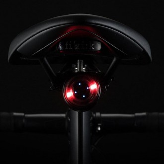 [RETURNED ITEM] Wozinsky LED rear bicycle light with micro USB red light 5 modes black (WRBLB2)