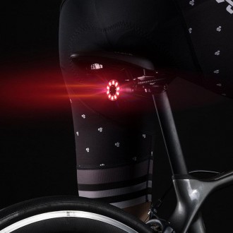 [RETURNED ITEM] Wozinsky LED rear bicycle light with micro USB red light 5 modes black (WRBLB2)