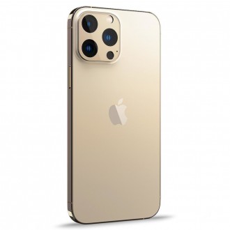 KRYT FOTOAPARÁTU Spigen OPTIK.TR OCHRANA FOTOAPARÁTU 2 BALENÍ IPHONE 13 PRO / 13 PRO MAX GOLD