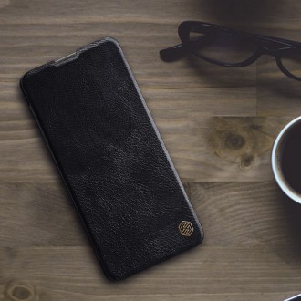 Nillkin Qin Case Cover for Xiaomi Redmi Note 11 Pro+ (Čína) / Redmi Note 11 Pro (Čína) / Mi11i HyperCharge Camera Protector Holster Cover Flip Case Br