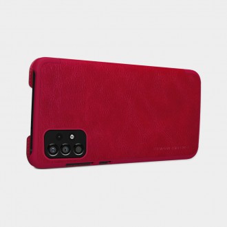 Nillkin Qin Case Case For Samsung Galaxy A33 5G Camera Protector Holster Cover Flip Cover Brown