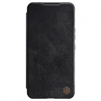 Nillkin Qin Leather Pro Case Case For Samsung Galaxy S22 Camera Protector Holster Cover Flip Cover Black