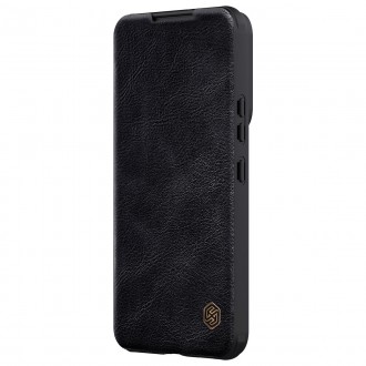 Nillkin Qin Leather Pro Case Case For Samsung Galaxy S22 Camera Protector Holster Cover Flip Cover Black